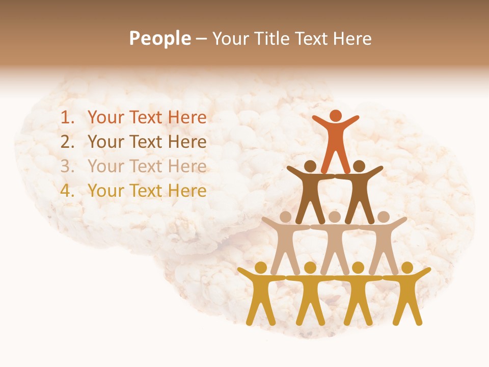 Food Circle Rice PowerPoint Template