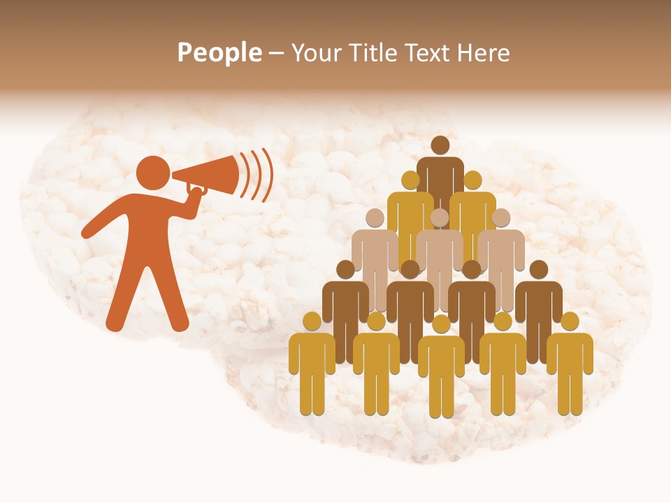 Food Circle Rice PowerPoint Template