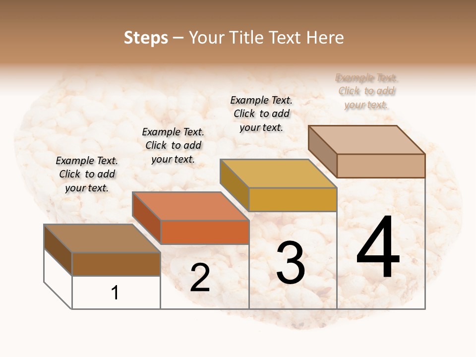 Food Circle Rice PowerPoint Template
