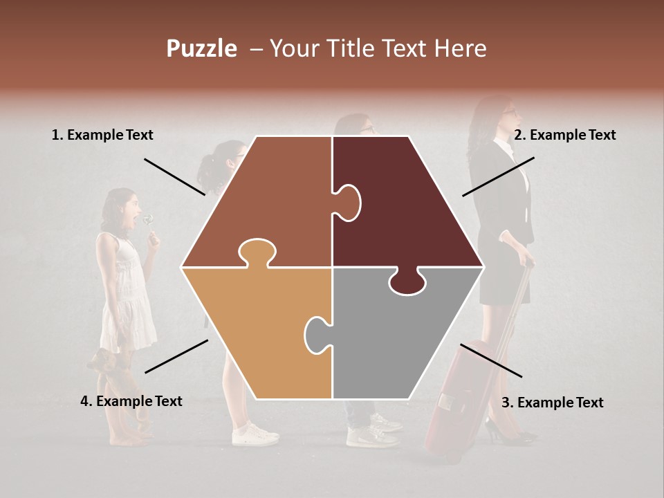 Backpack Success Grow PowerPoint Template