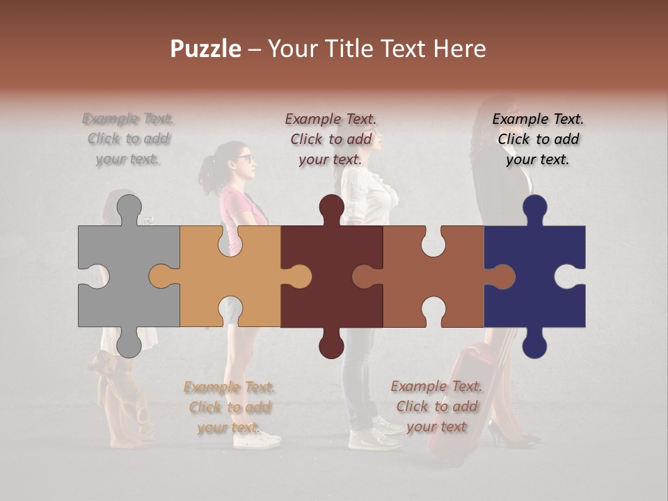 Backpack Success Grow PowerPoint Template