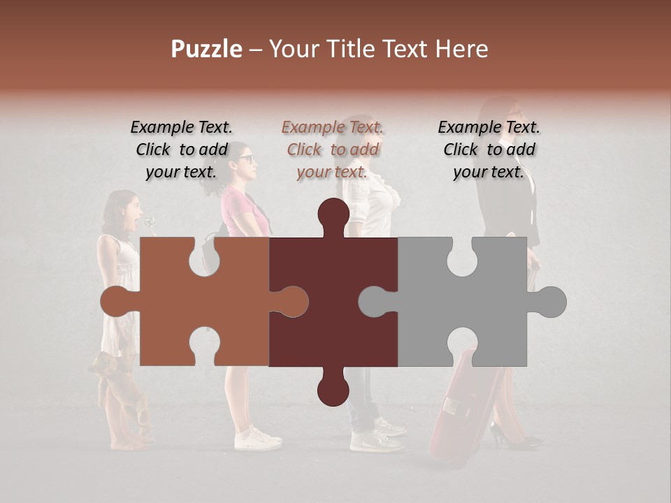 Backpack Success Grow PowerPoint Template