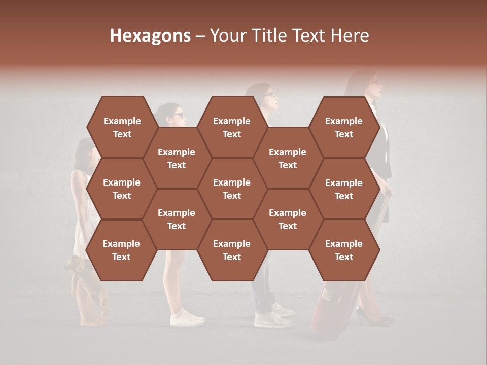 Backpack Success Grow PowerPoint Template