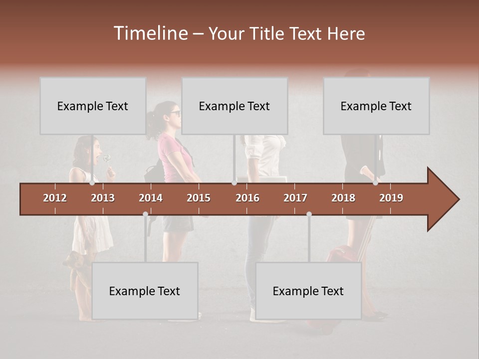 Backpack Success Grow PowerPoint Template