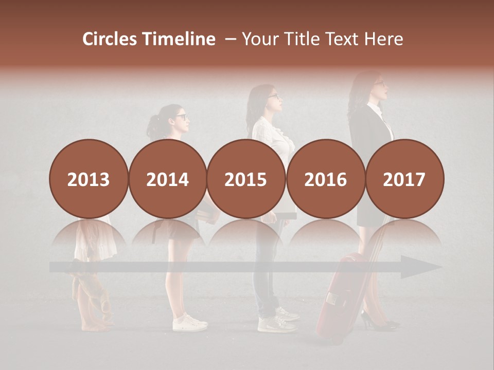 Backpack Success Grow PowerPoint Template