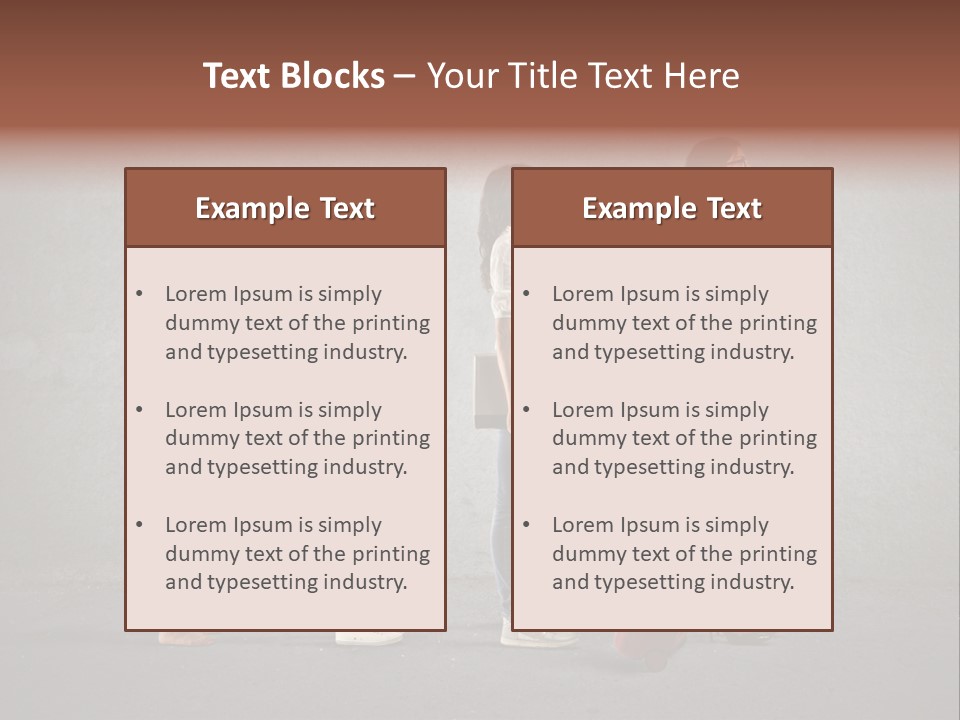 Backpack Success Grow PowerPoint Template