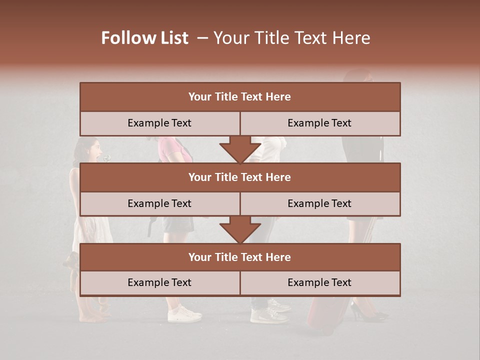 Backpack Success Grow PowerPoint Template