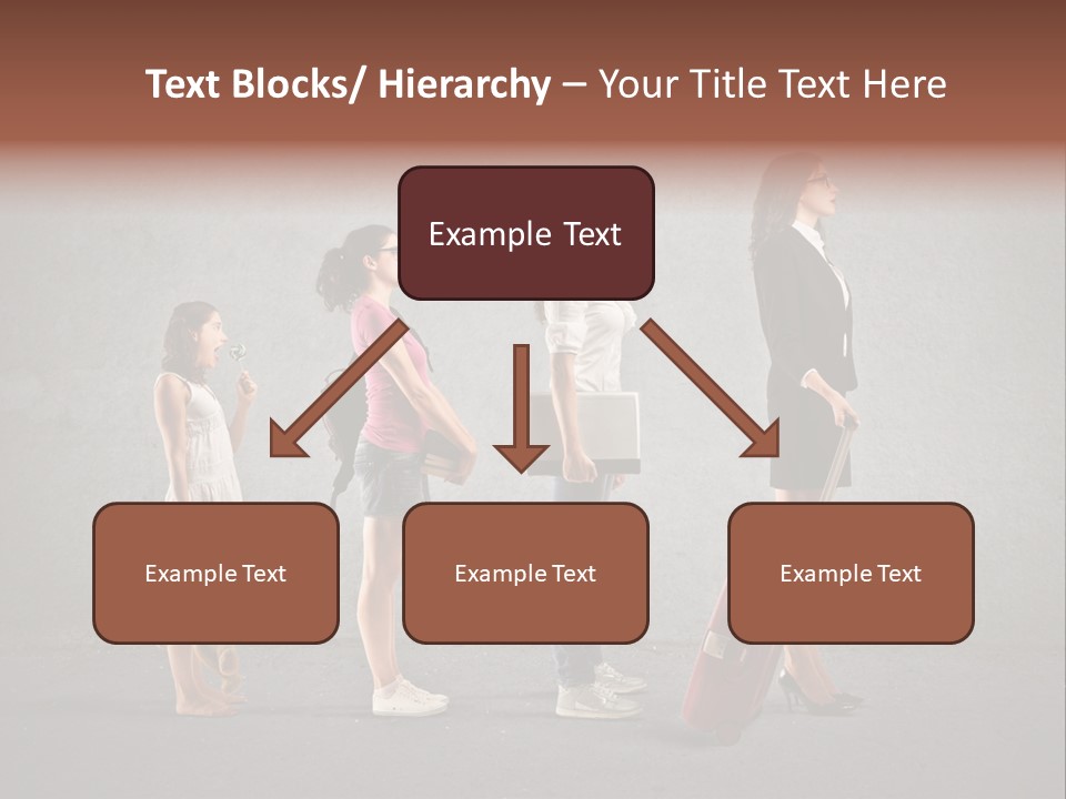 Backpack Success Grow PowerPoint Template