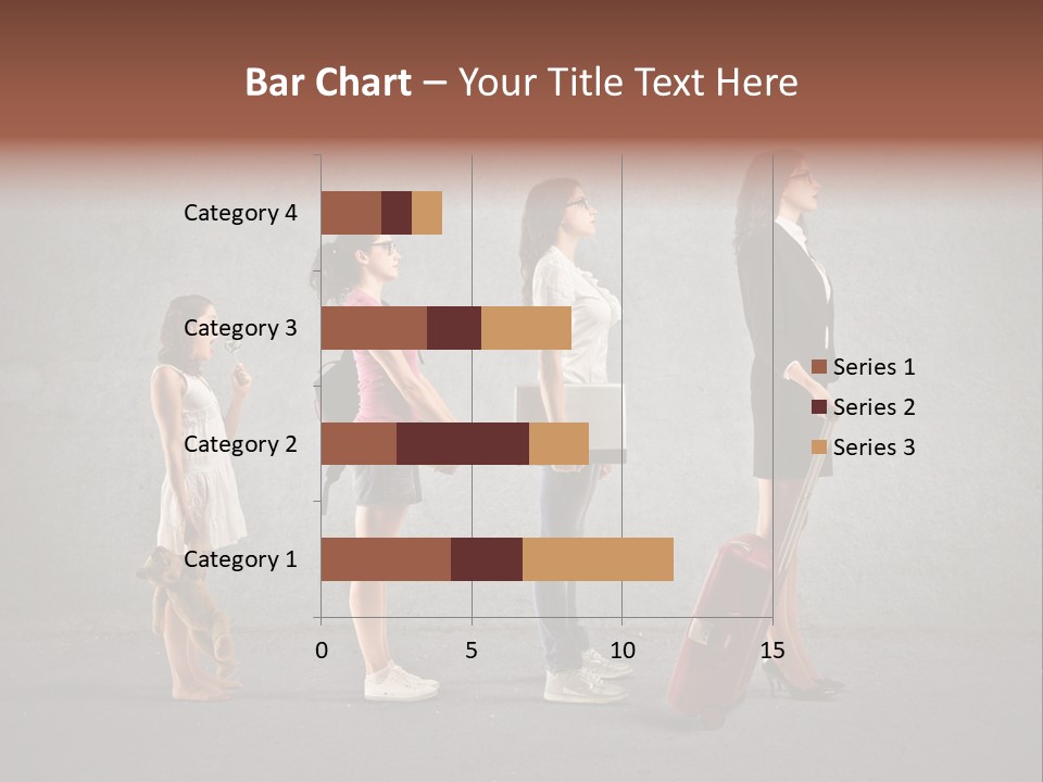 Backpack Success Grow PowerPoint Template