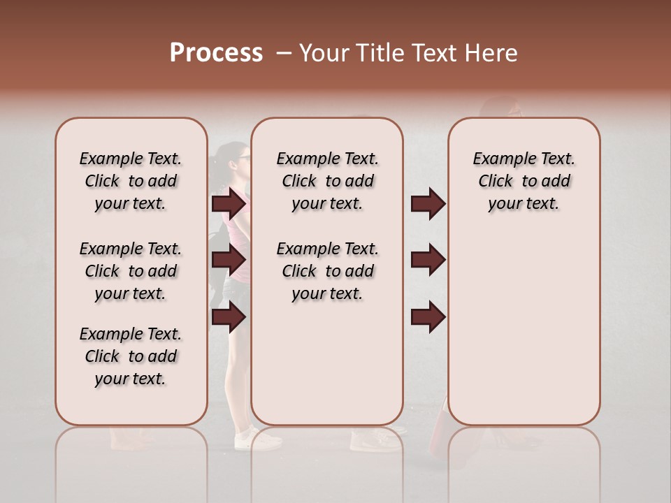 Backpack Success Grow PowerPoint Template