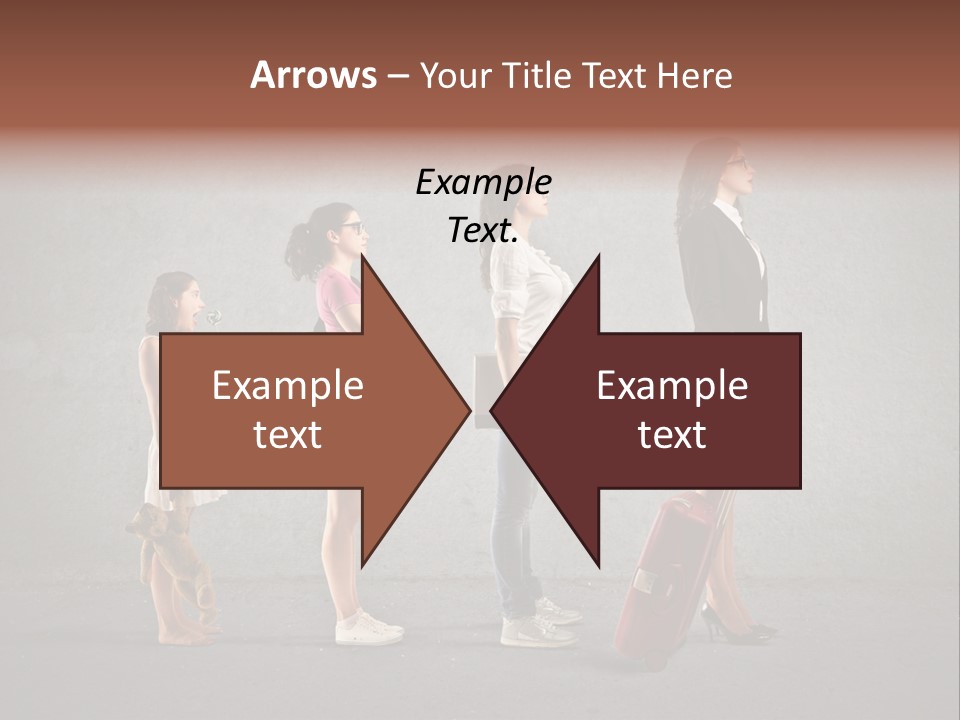 Backpack Success Grow PowerPoint Template