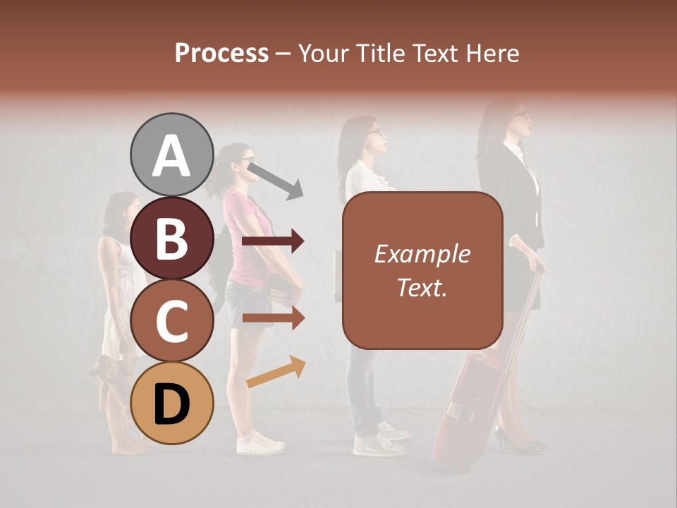 Backpack Success Grow PowerPoint Template