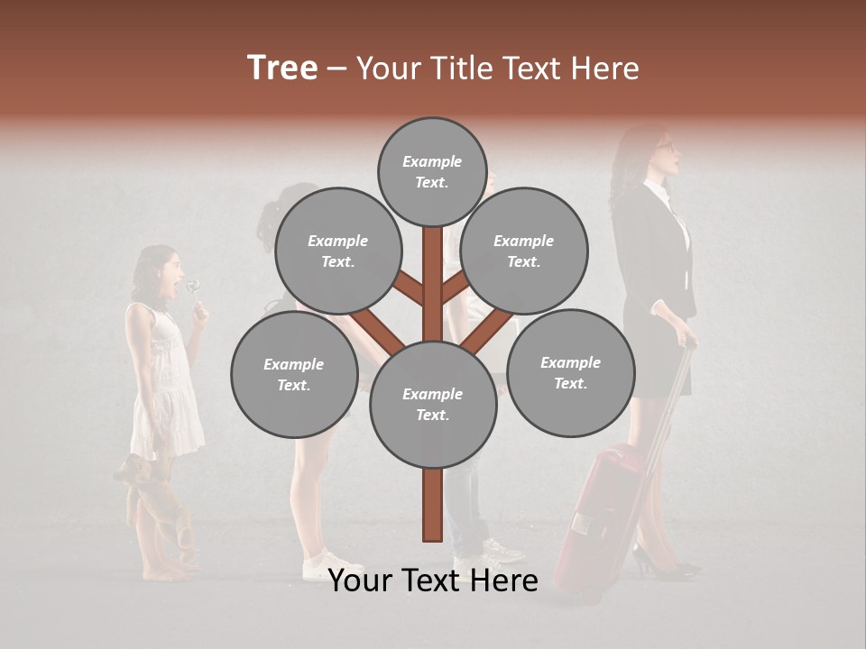 Backpack Success Grow PowerPoint Template