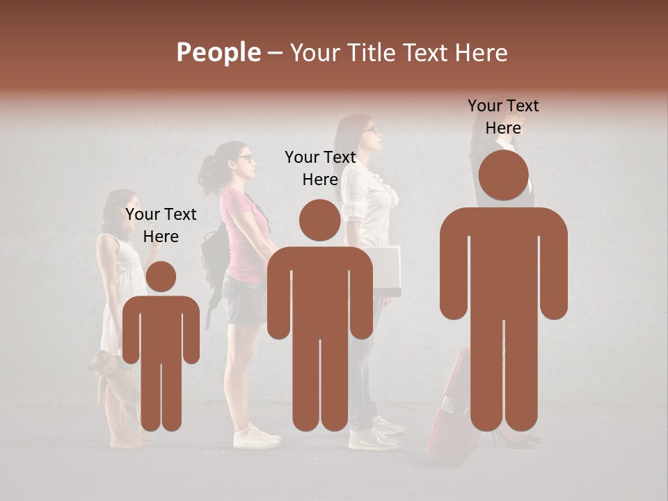 Backpack Success Grow PowerPoint Template