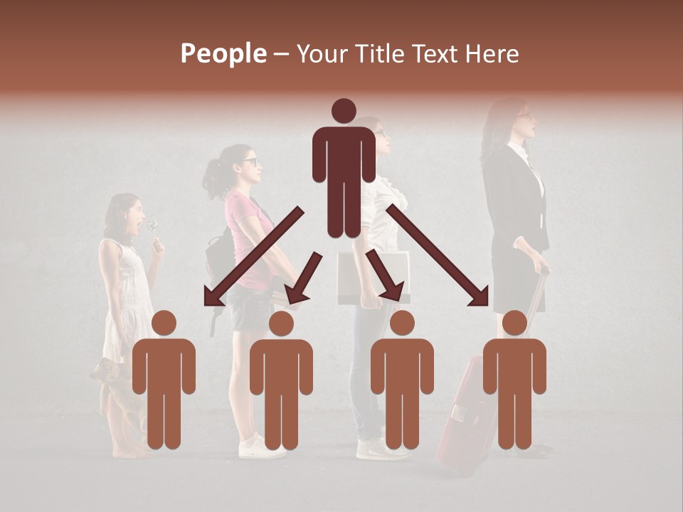 Backpack Success Grow PowerPoint Template