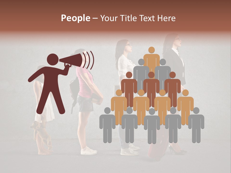 Backpack Success Grow PowerPoint Template