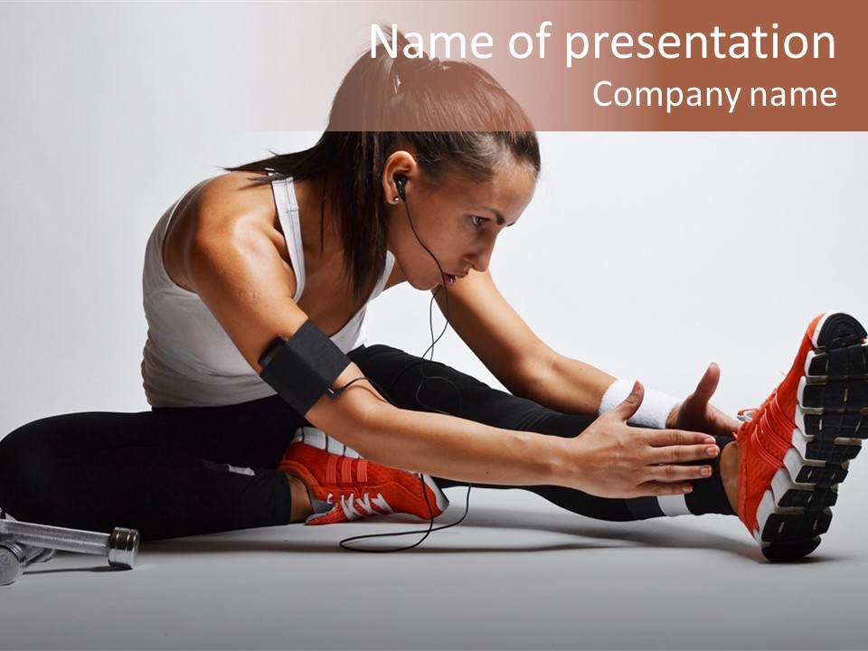 Modern Training Active PowerPoint Template