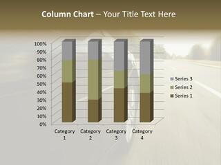 Sunset View Tire PowerPoint Template