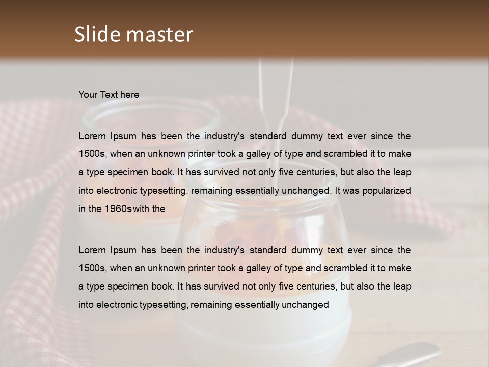 Healthy Cool Christmas PowerPoint Template