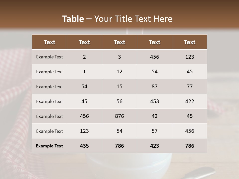 Healthy Cool Christmas PowerPoint Template