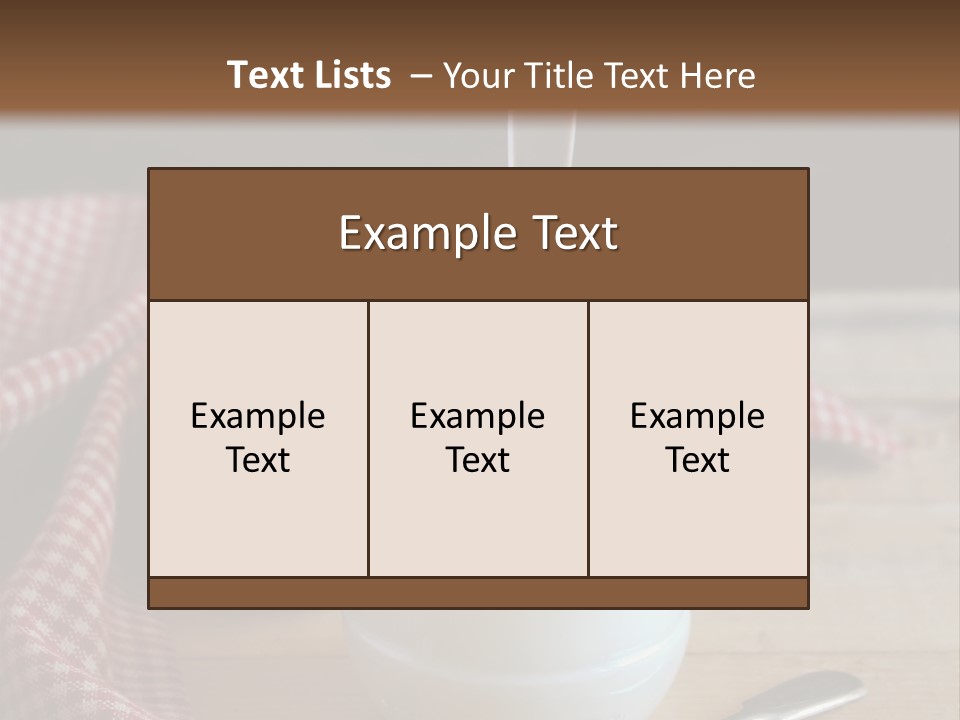 Healthy Cool Christmas PowerPoint Template