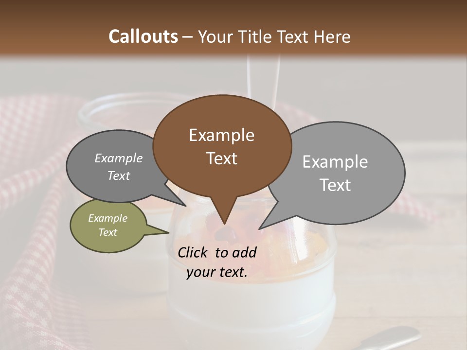 Healthy Cool Christmas PowerPoint Template