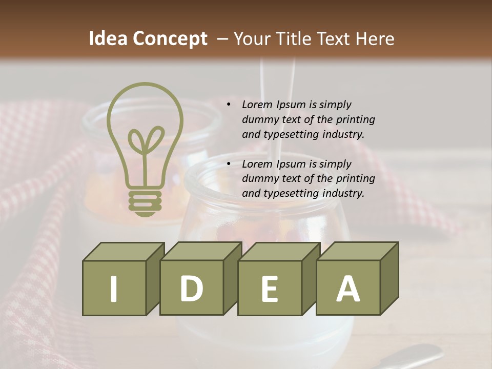 Healthy Cool Christmas PowerPoint Template