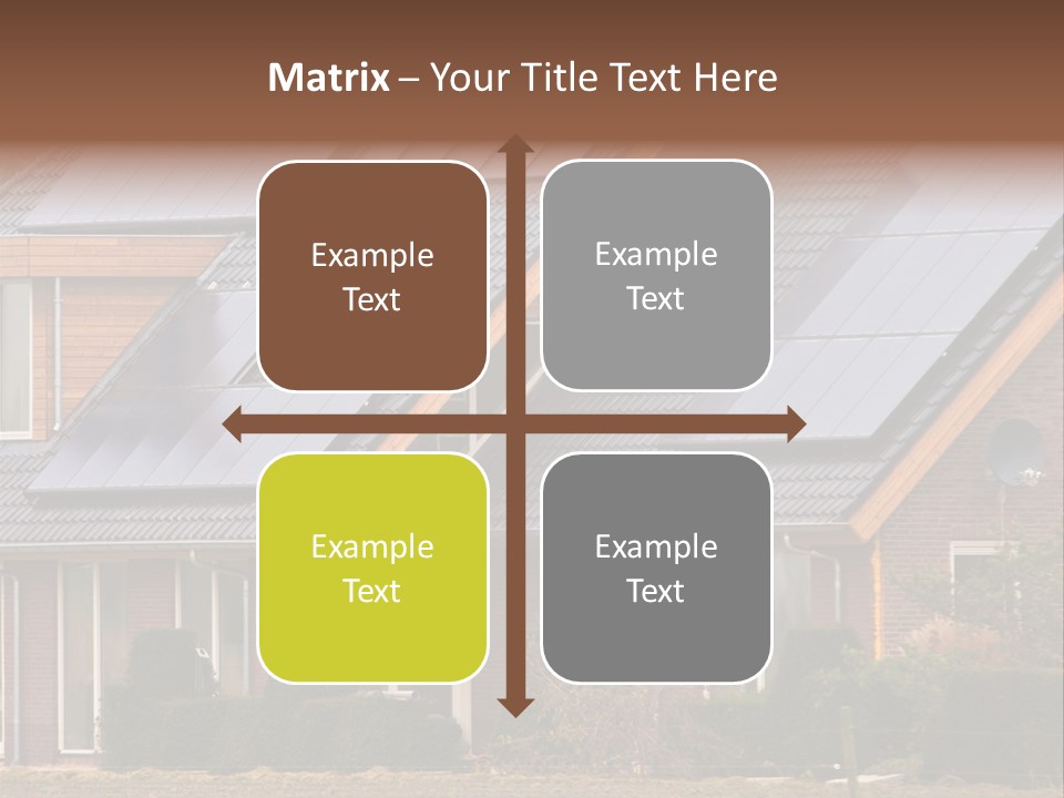 Panel Cell Industry PowerPoint Template