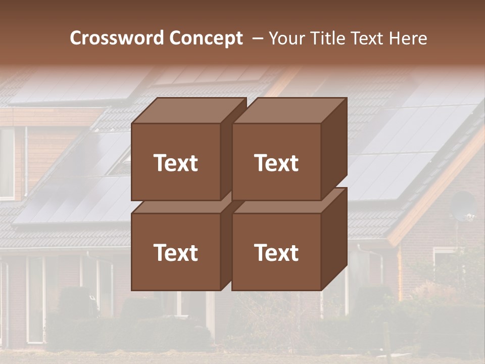 Panel Cell Industry PowerPoint Template