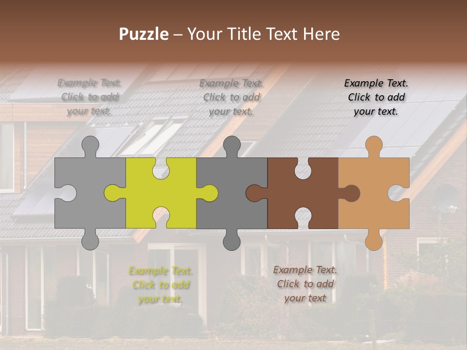 Panel Cell Industry PowerPoint Template