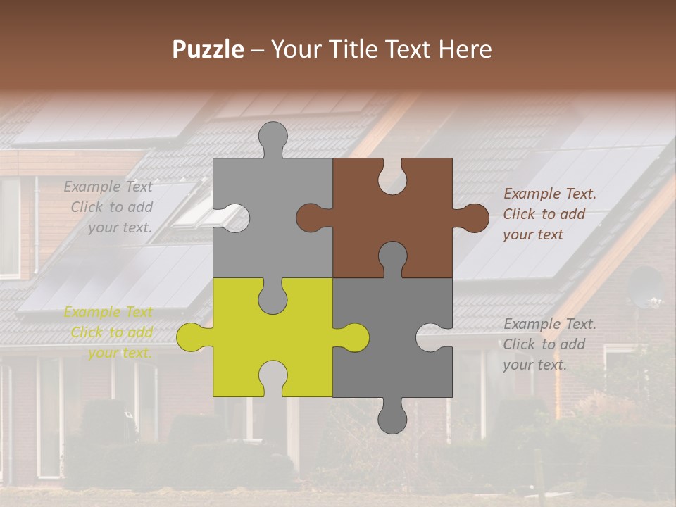 Panel Cell Industry PowerPoint Template