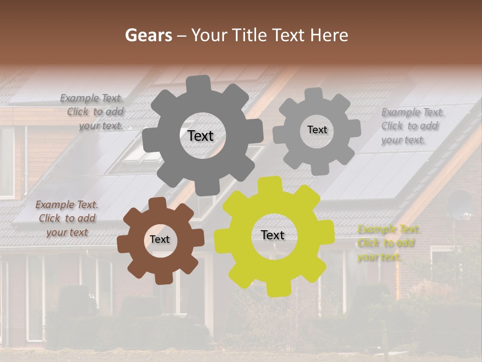 Panel Cell Industry PowerPoint Template