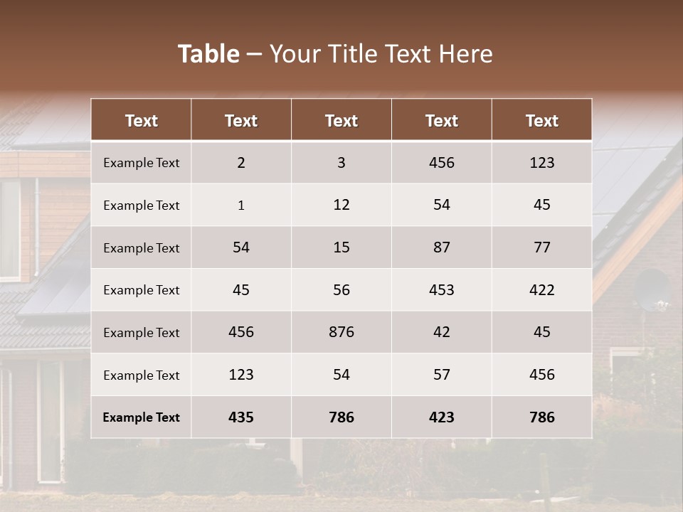 Panel Cell Industry PowerPoint Template