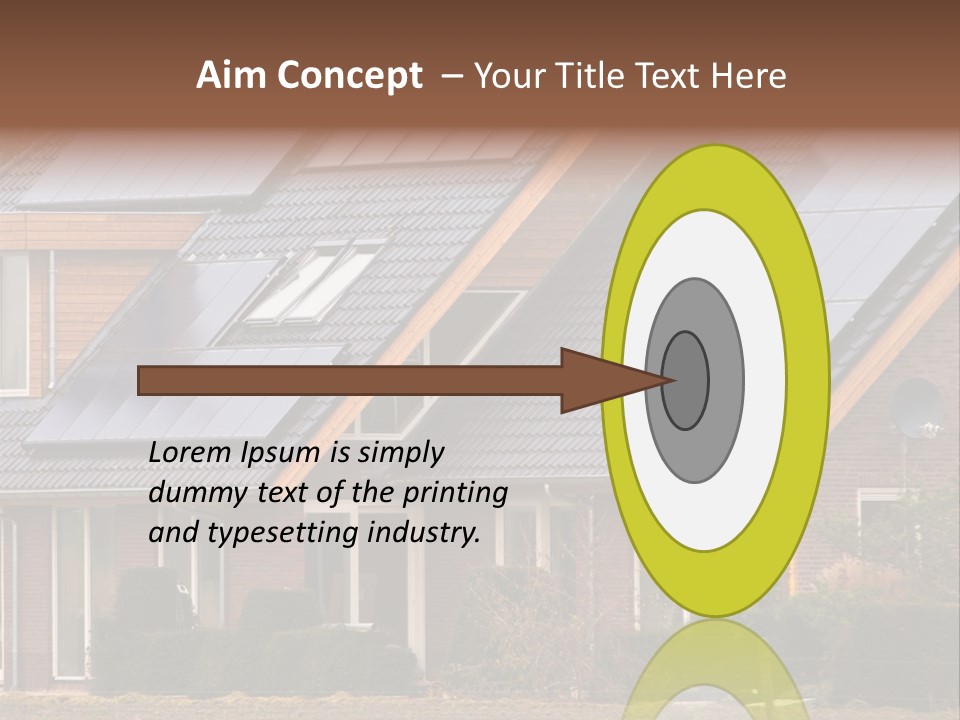 Panel Cell Industry PowerPoint Template