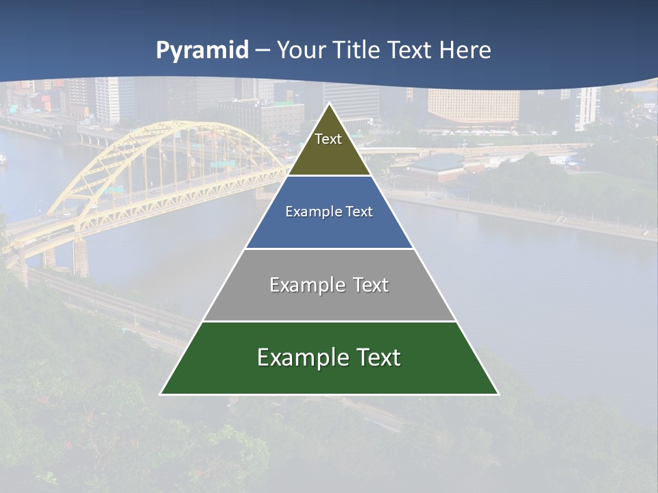 Pennsylvania Skyscraper Bridge PowerPoint Template