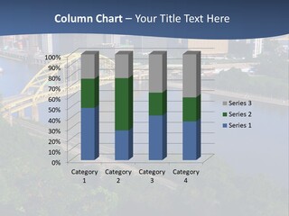 Pennsylvania Skyscraper Bridge PowerPoint Template