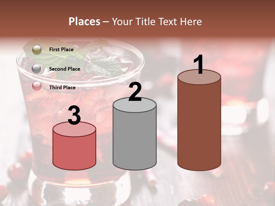 Alcoholic Liquid Food PowerPoint Template