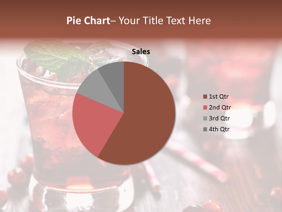 Alcoholic Liquid Food PowerPoint Template