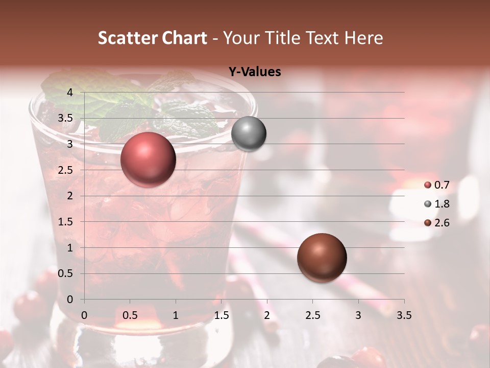 Alcoholic Liquid Food PowerPoint Template