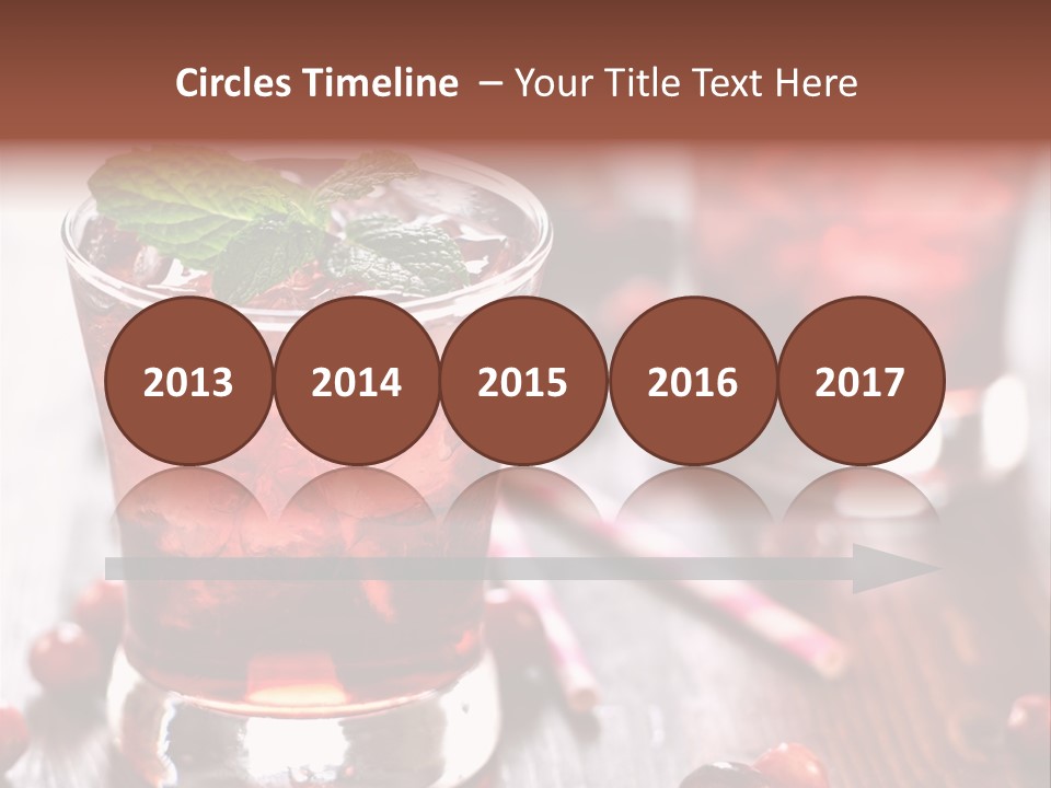 Alcoholic Liquid Food PowerPoint Template