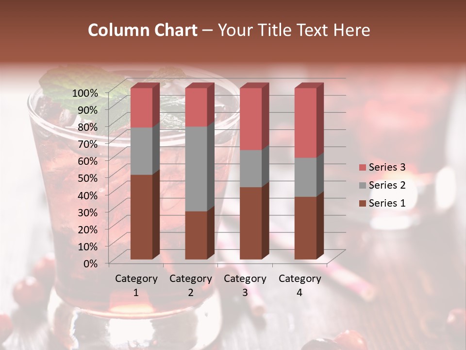 Alcoholic Liquid Food PowerPoint Template