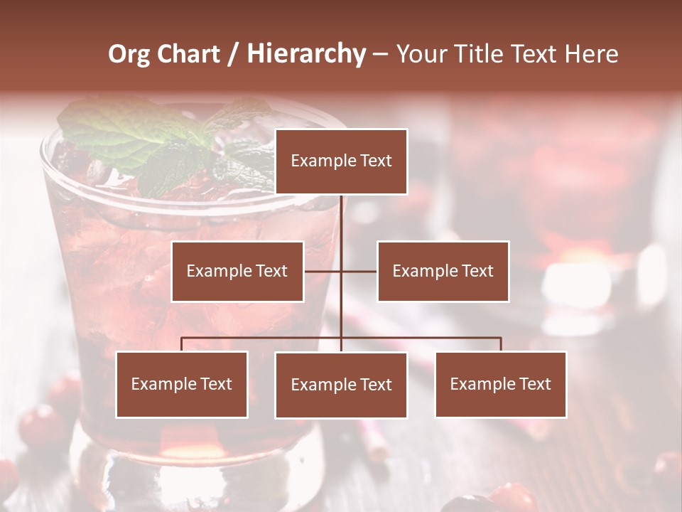 Alcoholic Liquid Food PowerPoint Template