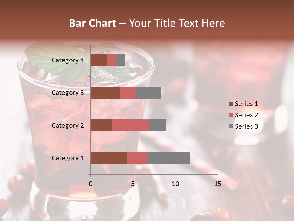 Alcoholic Liquid Food PowerPoint Template
