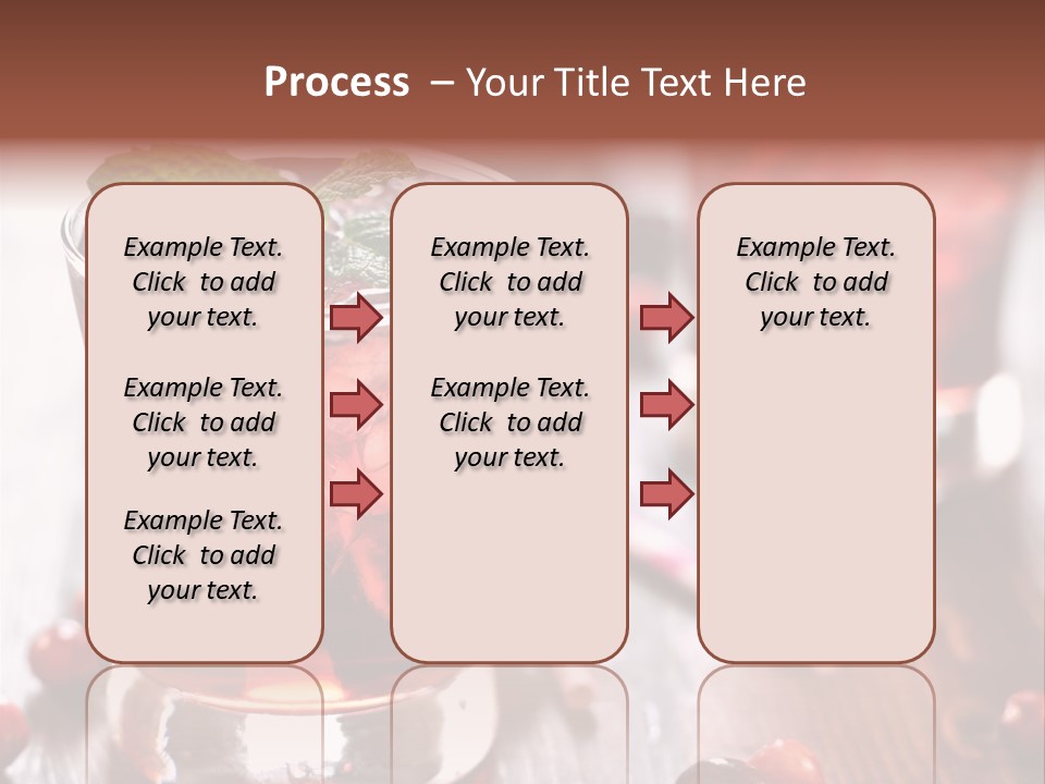 Alcoholic Liquid Food PowerPoint Template