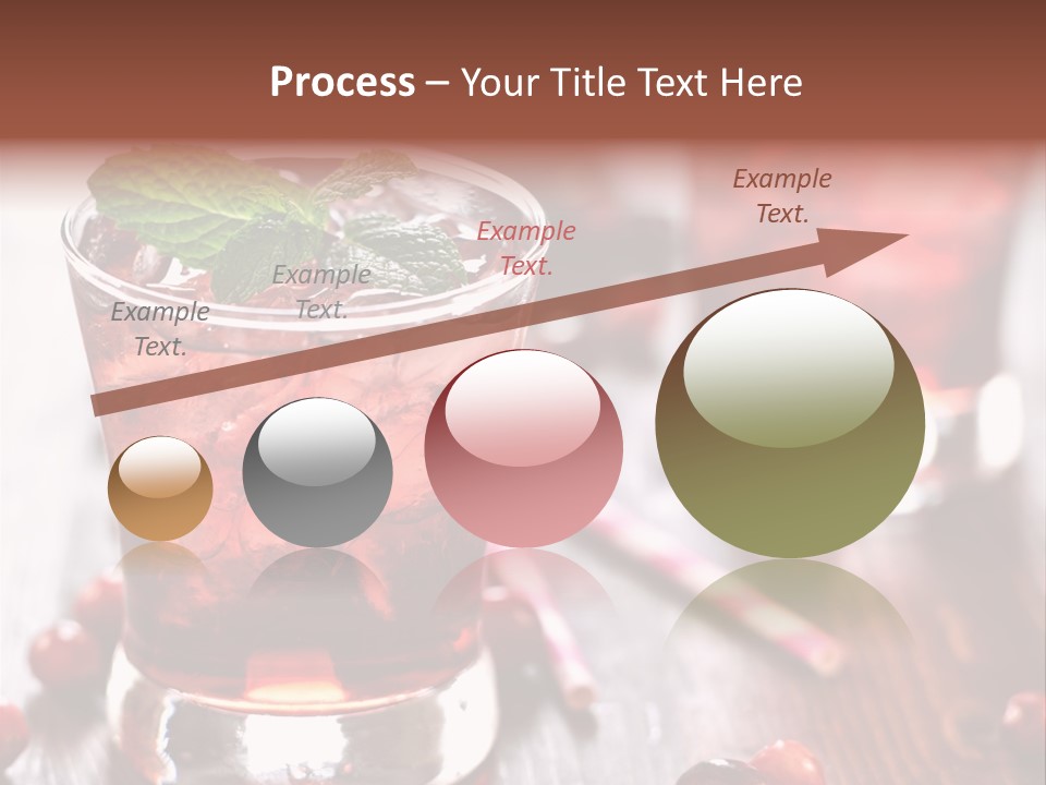 Alcoholic Liquid Food PowerPoint Template