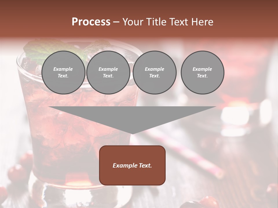 Alcoholic Liquid Food PowerPoint Template