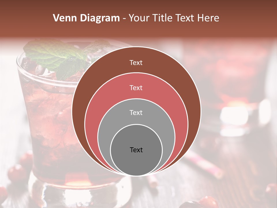 Alcoholic Liquid Food PowerPoint Template