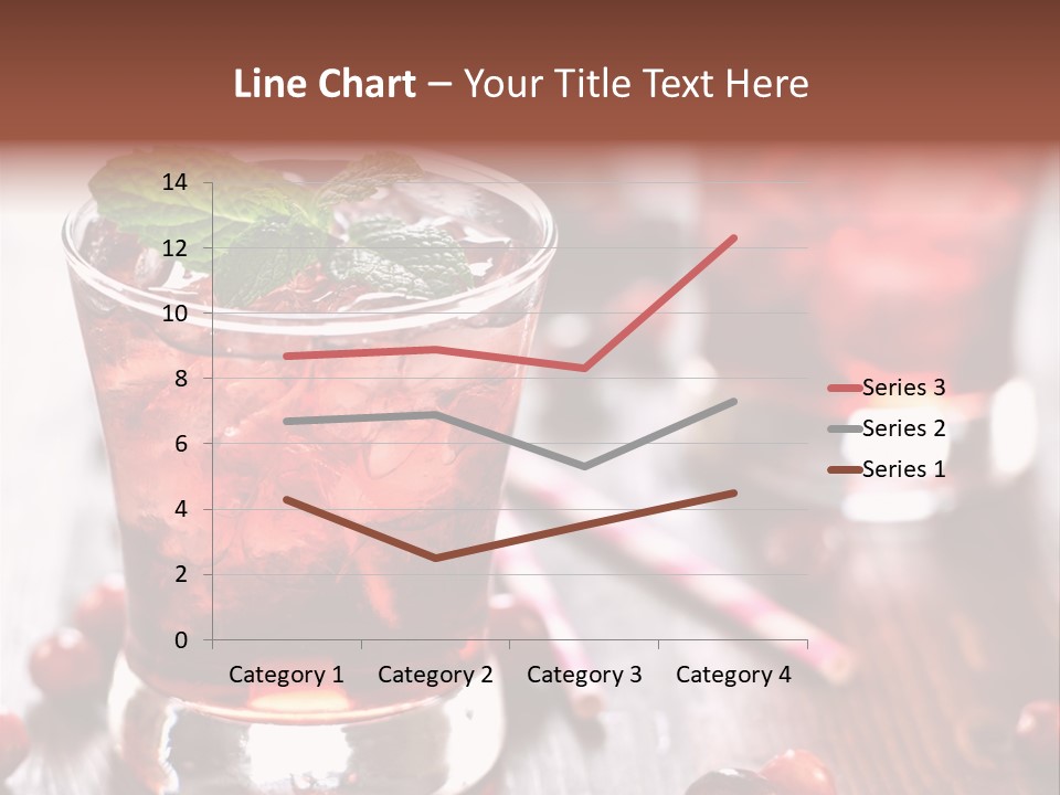 Alcoholic Liquid Food PowerPoint Template