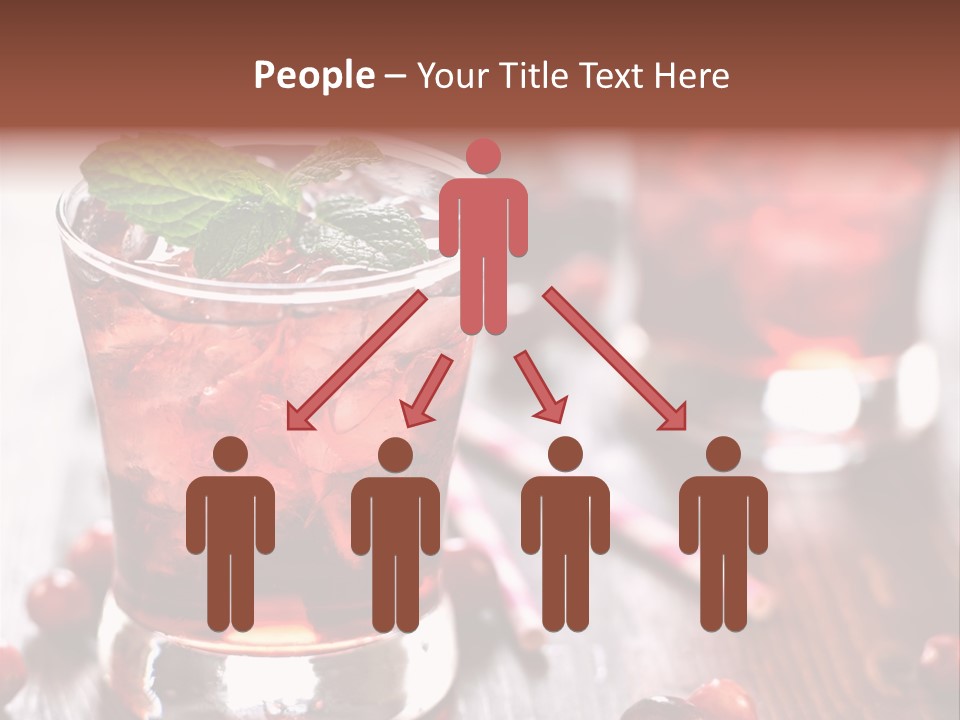 Alcoholic Liquid Food PowerPoint Template