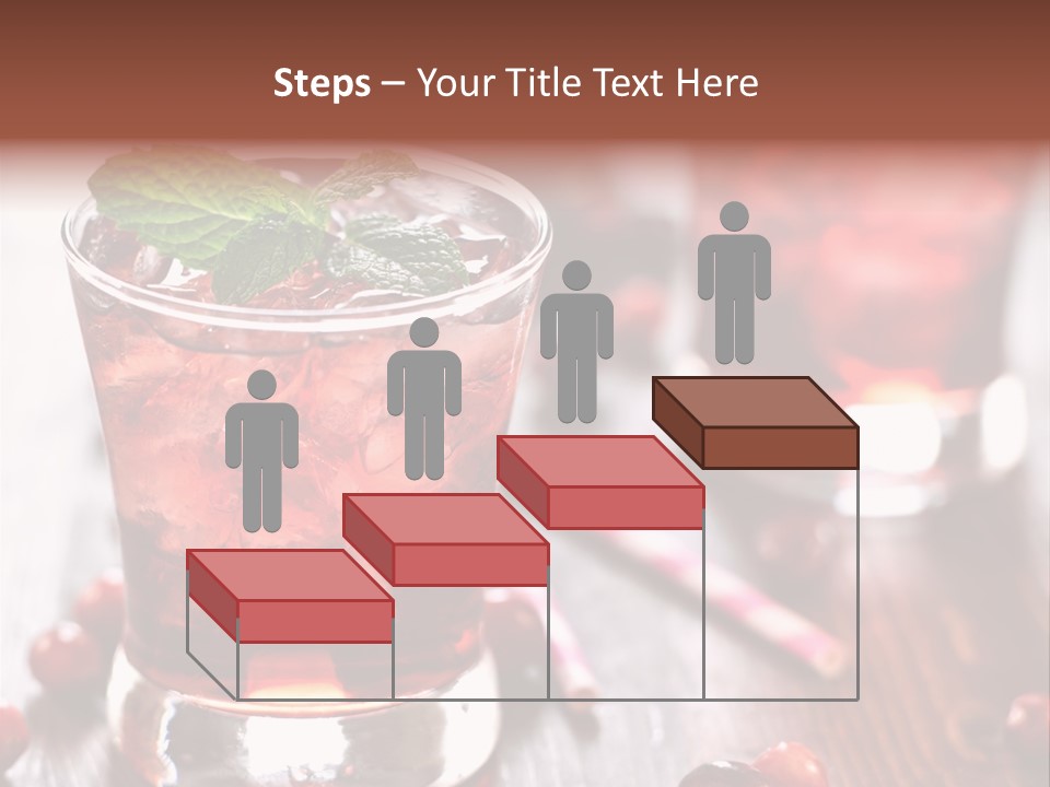 Alcoholic Liquid Food PowerPoint Template